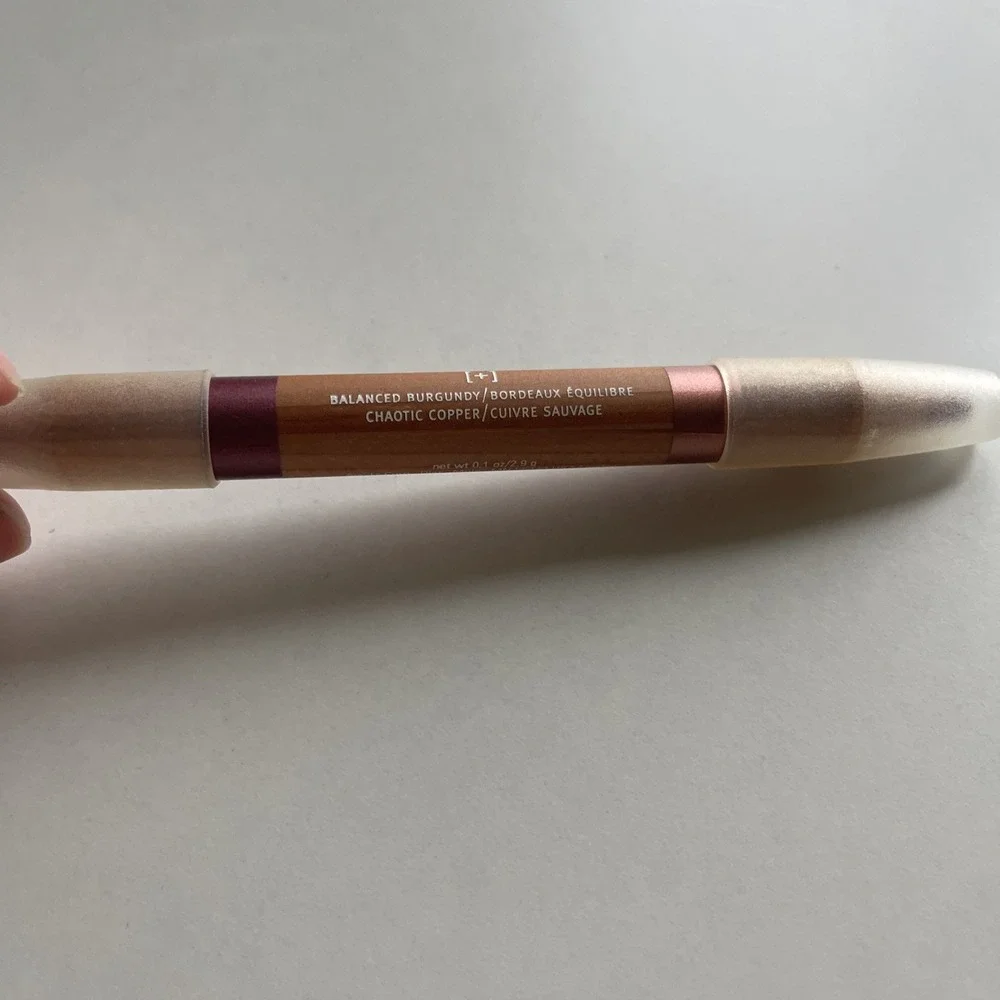 Aveda onecolor [+] Plus Two ~ balanced burgundy Chaotic Copper blush lip eye NEW